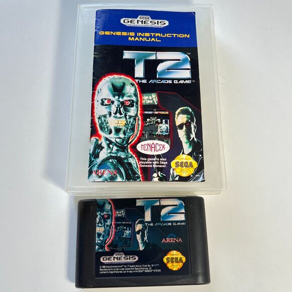 T2: The Arcade Game (Sega Genesis, 1992) - Picture 1 of 7
